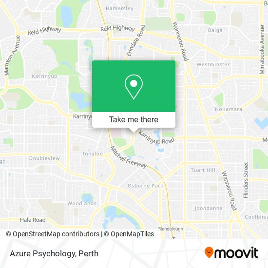 Azure Psychology map