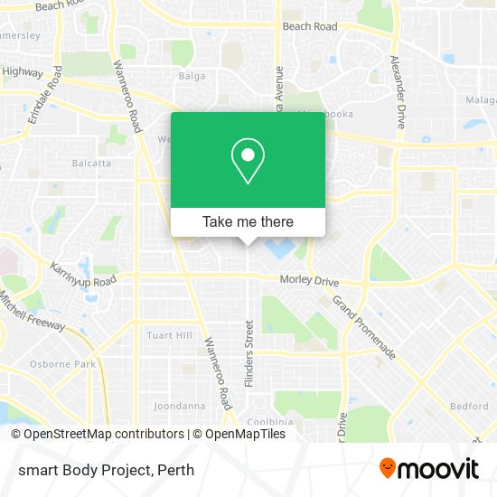 smart Body Project map