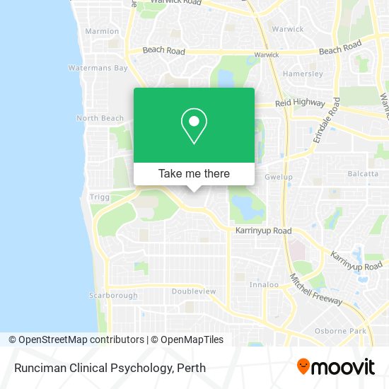 Runciman Clinical Psychology map