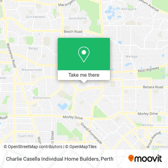 Charlie Casella Individual Home Builders map