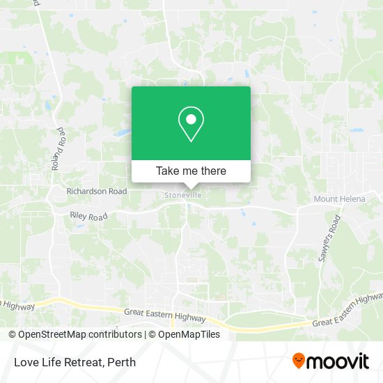 Love Life Retreat map