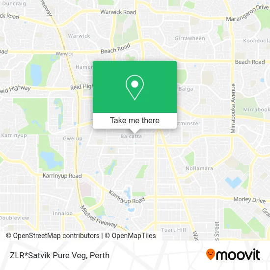 Mapa ZLR*Satvik Pure Veg