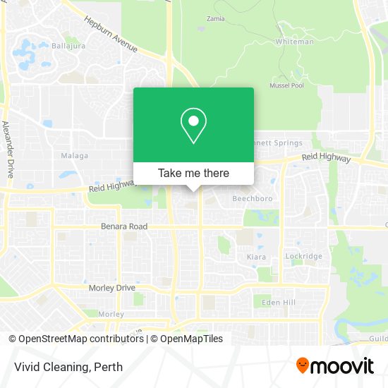 Vivid Cleaning map