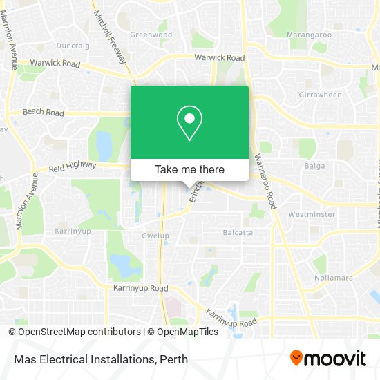 Mas Electrical Installations map