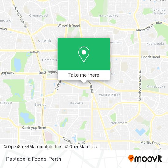 Pastabella Foods map