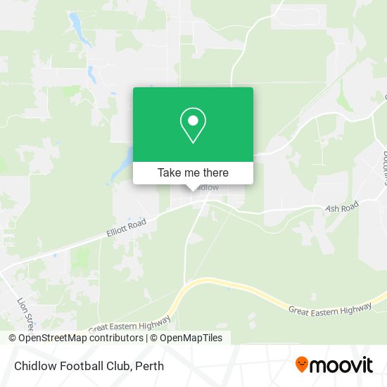 Mapa Chidlow Football Club