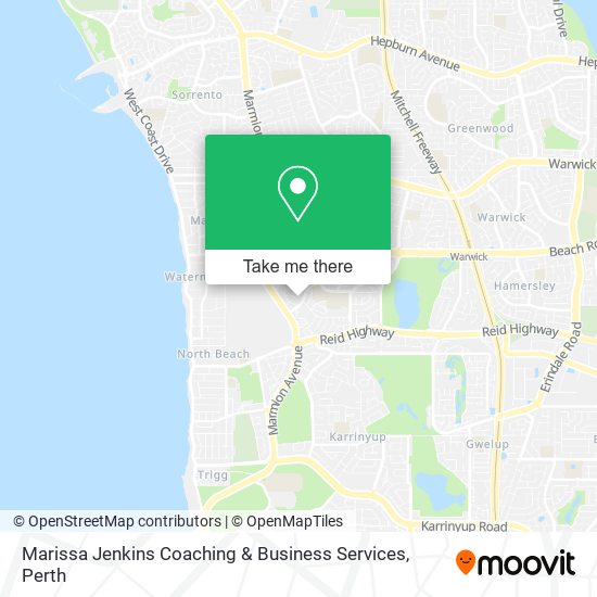 Marissa Jenkins Coaching & Business Services map