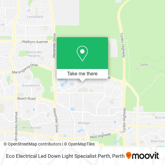 Eco Electrical Led Down Light Specialist Perth map