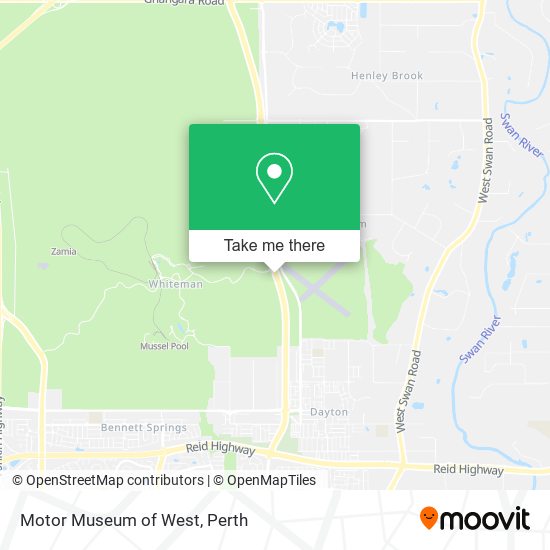 Motor Museum of West map