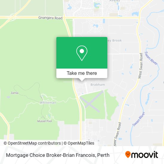 Mortgage Choice Broker-Brian Francois map