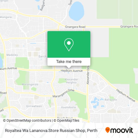 Royaltea Wa Lananova.Store Russian Shop map