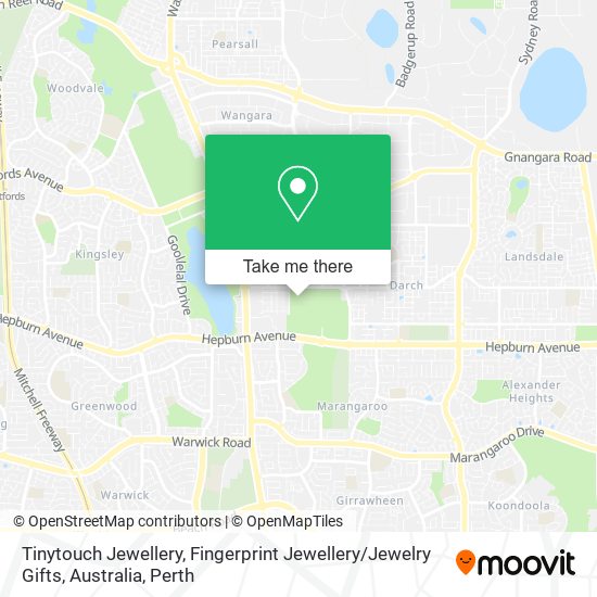 Tinytouch Jewellery, Fingerprint Jewellery / Jewelry Gifts, Australia map