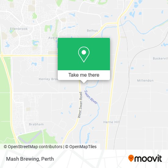 Mash Brewing map