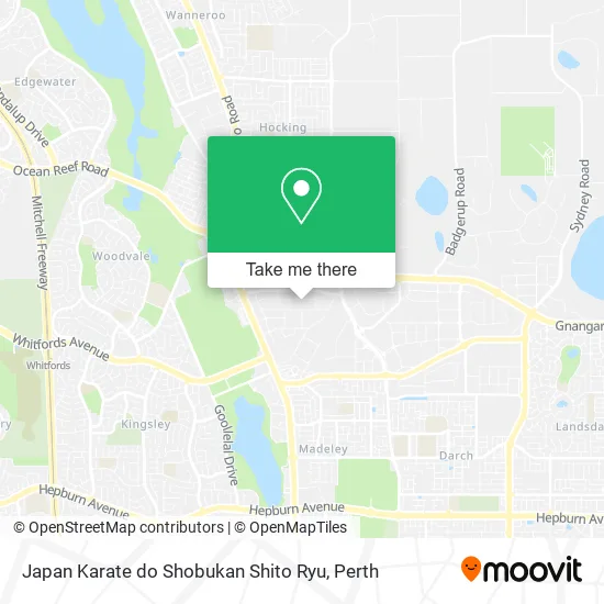 Mapa Japan Karate do Shobukan Shito Ryu