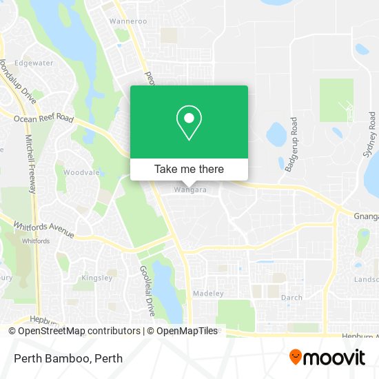 Perth Bamboo map