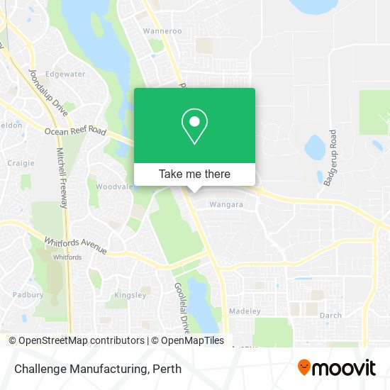 Challenge Manufacturing map