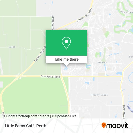 Little Ferns Café map
