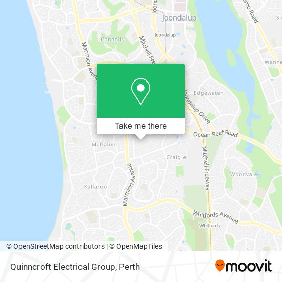 Quinncroft Electrical Group map