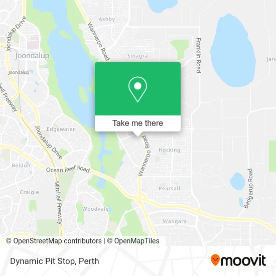 Mapa Dynamic Pit Stop