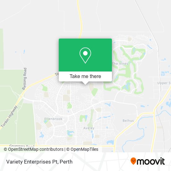 Variety Enterprises Pt map