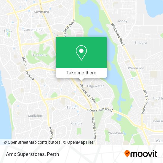 Amx Superstores map