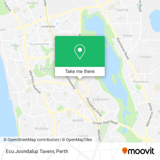 Ecu Joondalup Tavern map