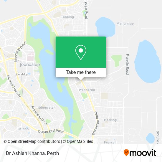 Dr Ashish Khanna map