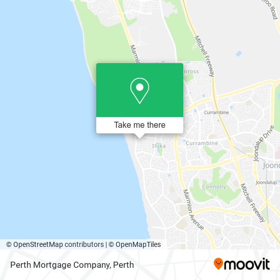 Perth Mortgage Company map