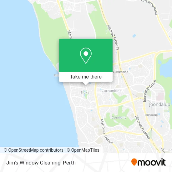 Mapa Jim's Window Cleaning