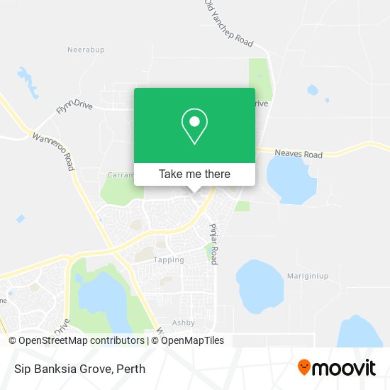 Sip Banksia Grove map