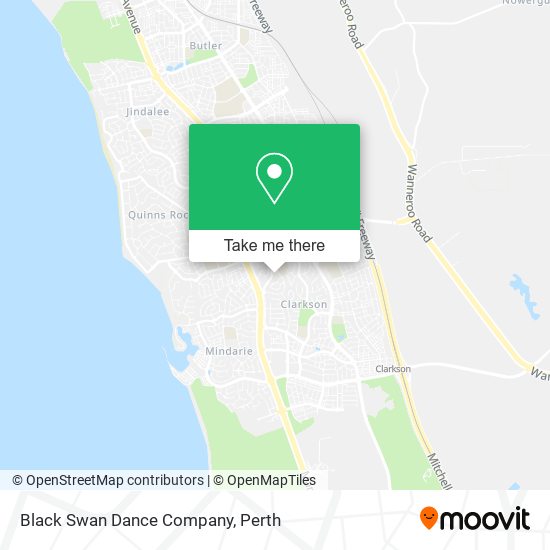 Black Swan Dance Company map