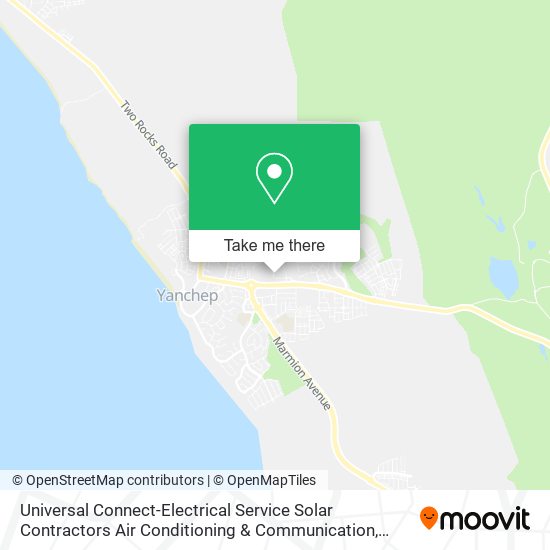 Universal Connect-Electrical Service Solar Contractors Air Conditioning & Communication map