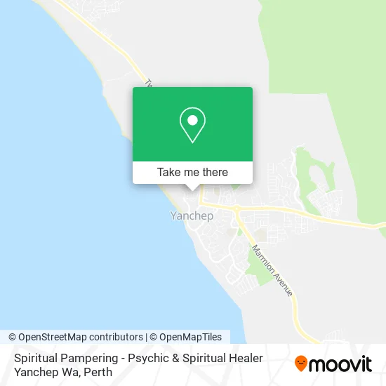 Spiritual Pampering - Psychic & Spiritual Healer Yanchep Wa map