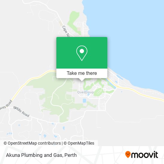 Akuna Plumbing and Gas map