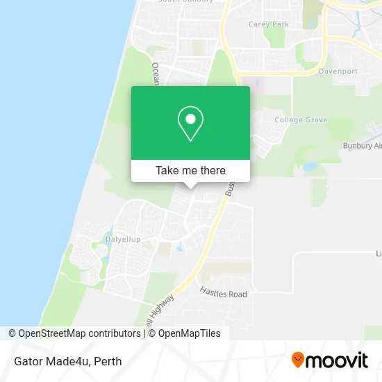Mapa Gator Made4u