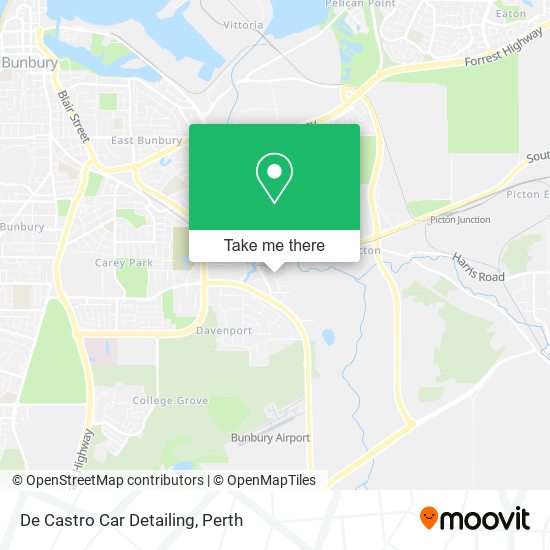 De Castro Car Detailing map