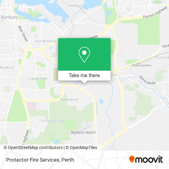 Protector Fire Services map