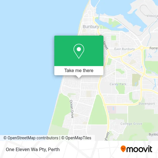 Mapa One Eleven Wa Pty