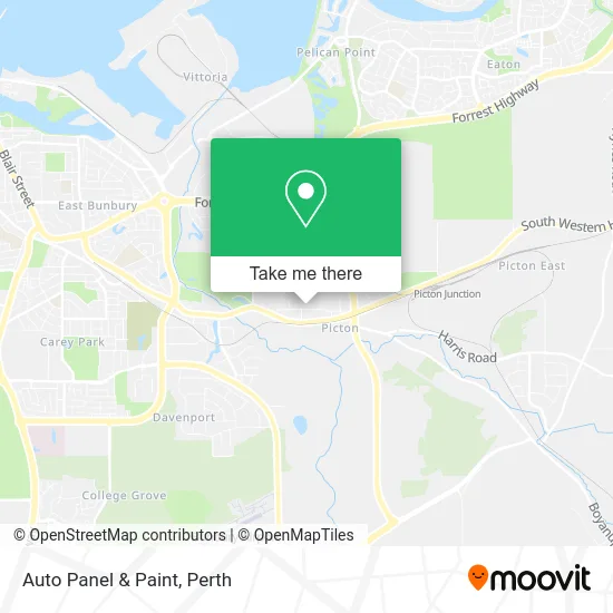 Mapa Auto Panel & Paint