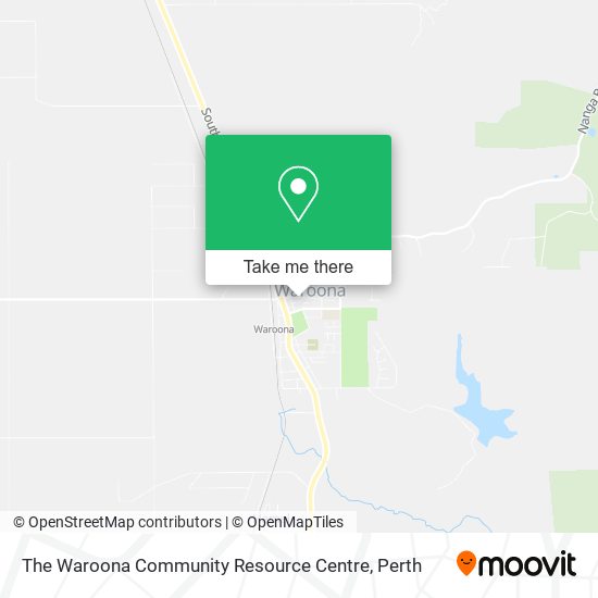 Mapa The Waroona Community Resource Centre