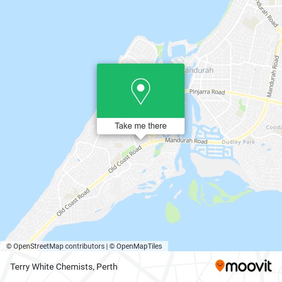 Terry White Chemists map