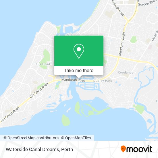 Waterside Canal Dreams map