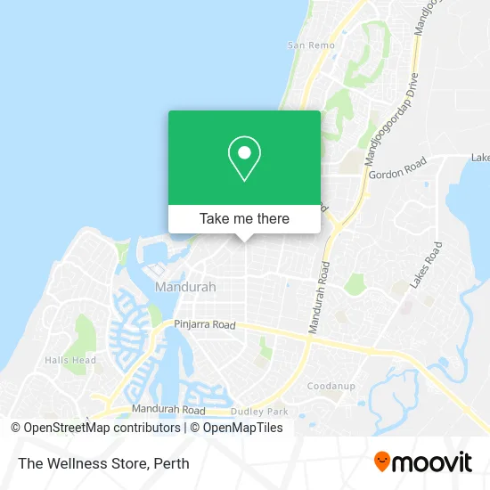 Mapa The Wellness Store