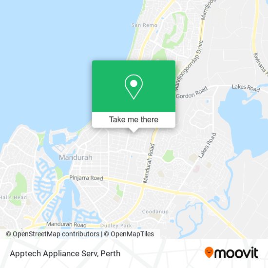 Mapa Apptech Appliance Serv