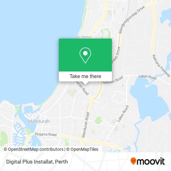 Digital Plus Installat map