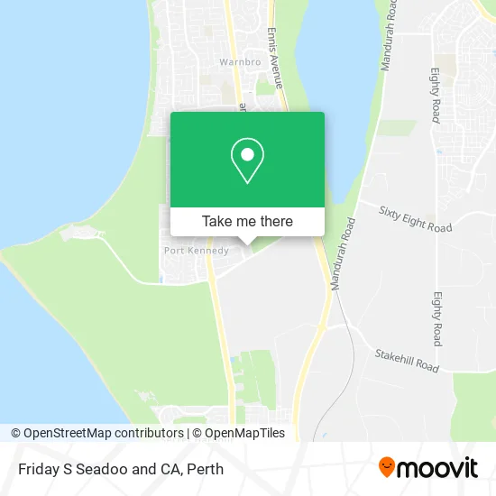 Friday S Seadoo and CA map