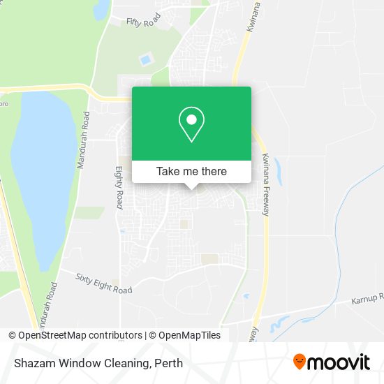 Shazam Window Cleaning map