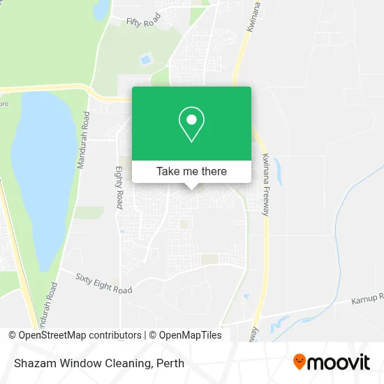 Mapa Shazam Window Cleaning