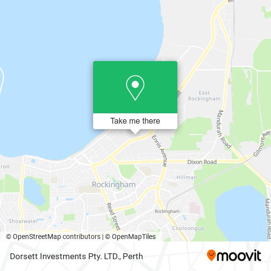 Dorsett Investments Pty. LTD. map