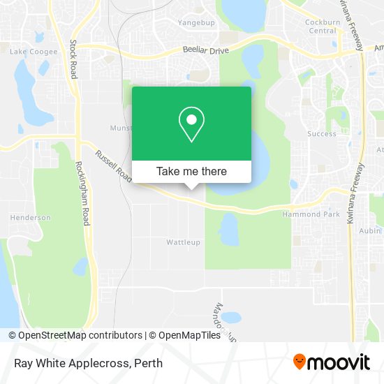 Ray White Applecross map